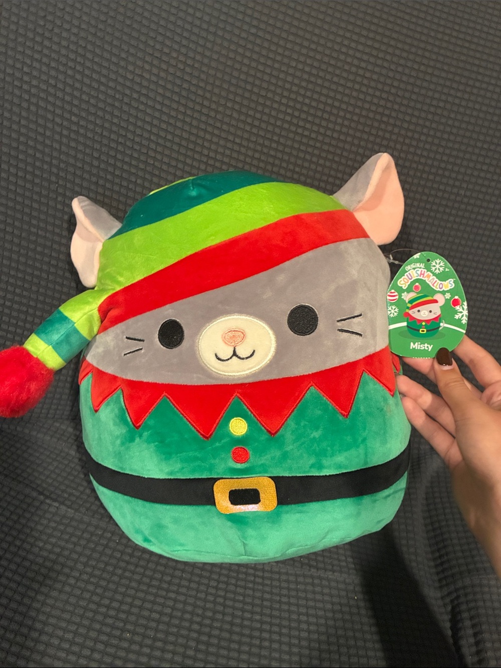 Squishmallows Misty Elf Holiday Plush